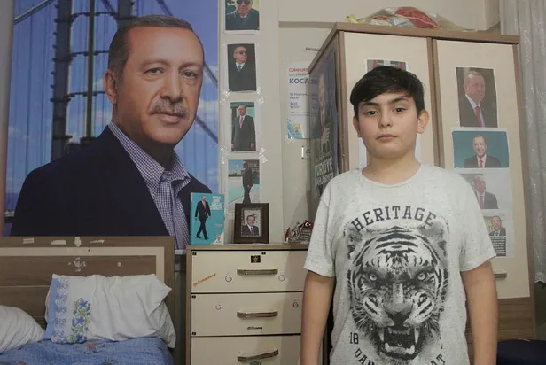 Başkan Erdoğan ağlayan çocuğa böyle seslendi: Deden kurban olsun sana-1