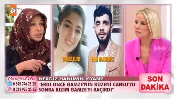 1670432542887.jpg Anne terliği stüdyoyu karıştırdı! 7 ay önce şikayetçi olduğu evli ve çocuklu sevgilisiyle Esra Erol’a katılan Gamze annesini çileden çıkardı!-2