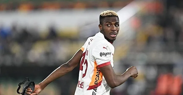 Galatasaray'da Osimhen'den şoke eden talep!