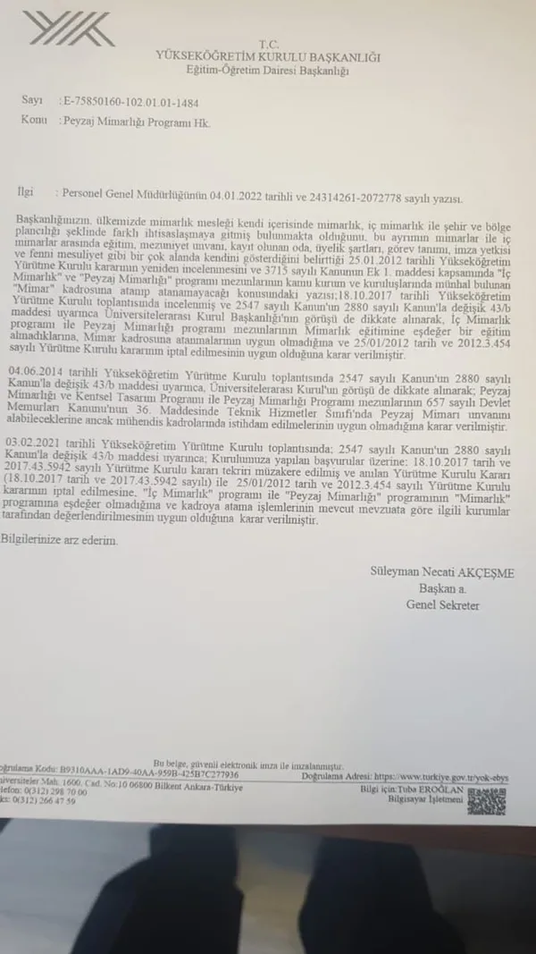 son-dakika-peyzaj-mimarlari-ve-ic-mimarlar-devlet-kadrosunda-mimar-olarak-calisabilir-mi-yok-baskanligi-yanit-1642078742064.jpg SON DAKİKA! Peyzaj Mimarları ve İç Mimarlar devlet kadrosunda Mimar olarak çalışabilir mi? YÖK Başkanlığı yanıt verdi-5