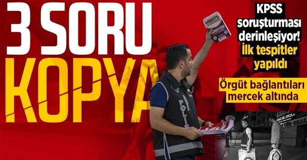 KPSS’de kopya iddiasında yeni detaylar! Soruşturma derinleşti! 3 soru aynı çıktı