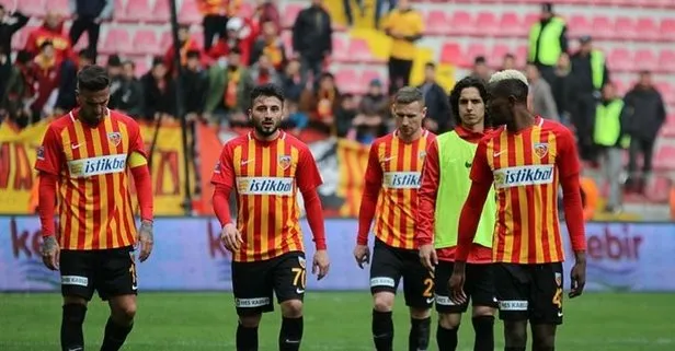 Kayserispor ile Gaziantep FK 1-1 berabere kaldı