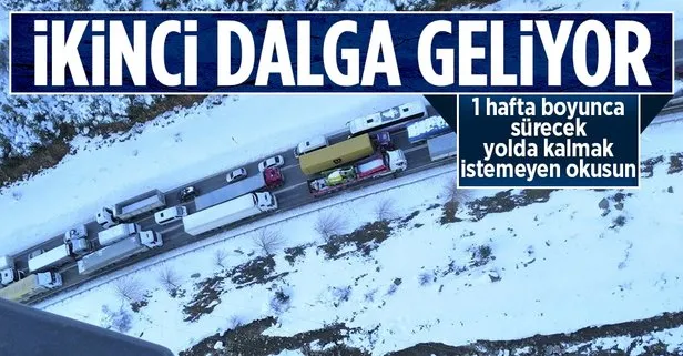 Son dakika: Gaziantep’te yoğun kar kapıda: İkinci dalga uyarısı geldi! 1 hafta boyunca sürecek
