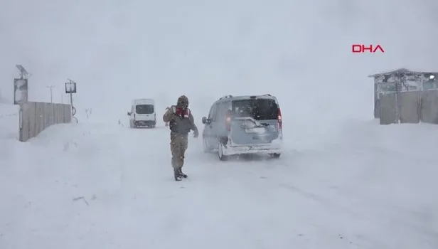 Son dakika: Van’ın Çatak ilçesinde çığ düştü