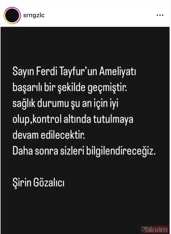 Ferdi Tayfur'un küs olduğu kızı Tuğçe Tayfur'dan ilk açıklama! 79 yaşındaki sanatçının sağlık durumu nasıl? Böbrek nakli olmuştu... - 9
