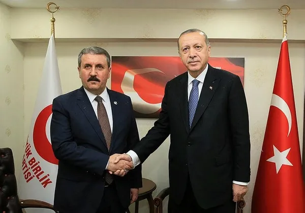 Erdoğan'dan BBP'ye ziyaret-1