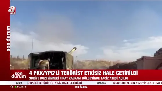 MSB açıkladı: 4 PKK/YPG’li terörist etkisiz hale getirildi!