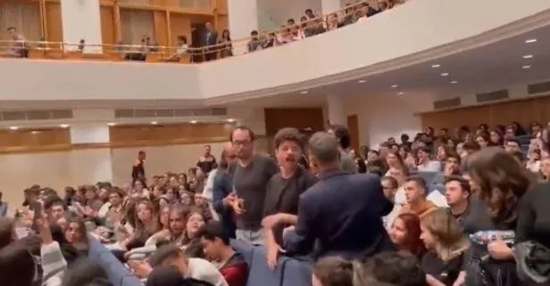 Mansur Yavaş'ın gençlere de tahammülü kalmadı! Soru soran gençleri salondan attırıp darp ettirdi