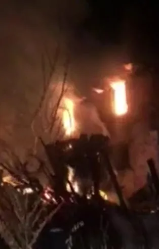 Son dakika: Ankara'nın Polatlı ilçesinde doğalgaz patlaması sonucu yangın çıktı