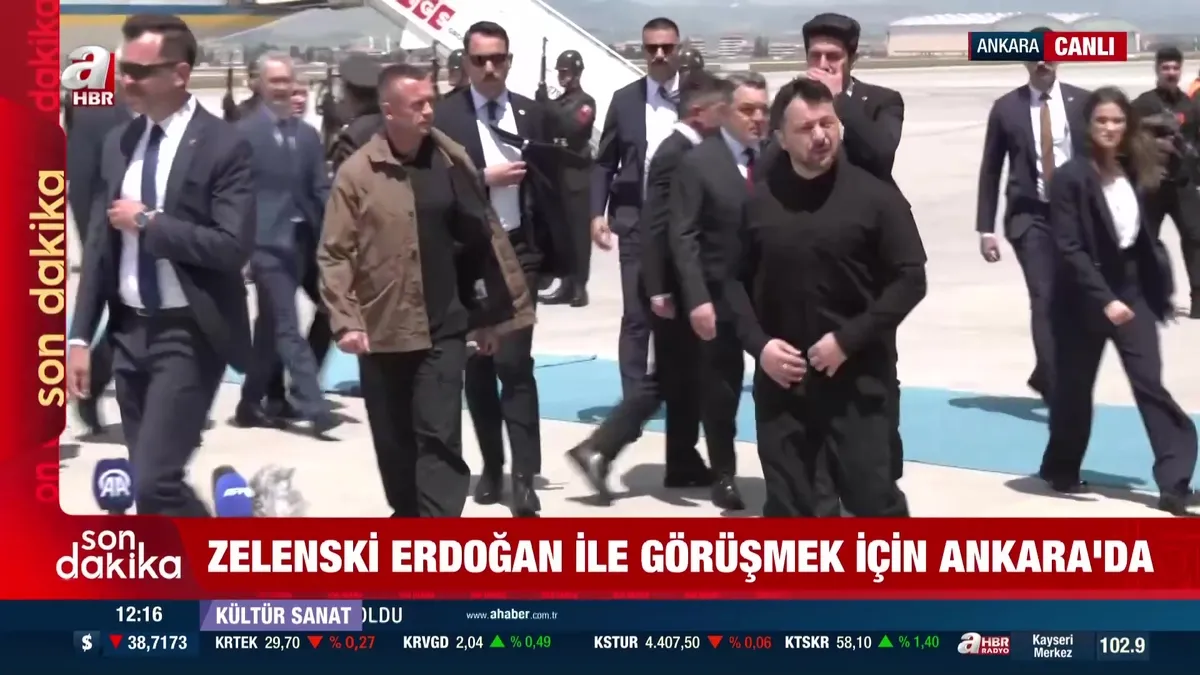 Zelenskiy Ankara’da!