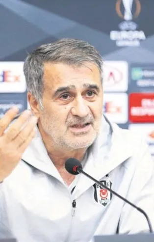 Şenol Güneş:Üzülmeye vaktimiz yok