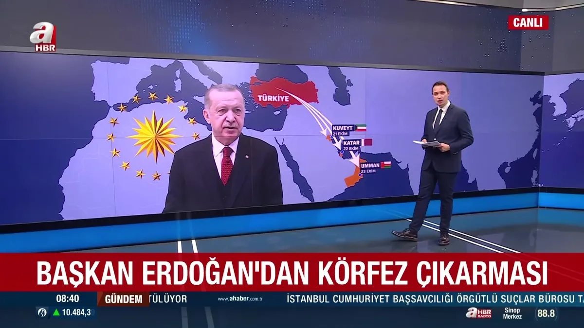 Başkan Erdoğan'dan körfez çıkarması