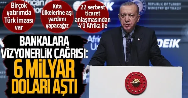 Başkan Erdoğan: Türk bankacılık sektörünün daha vizyoner davranmasını bekliyoruz