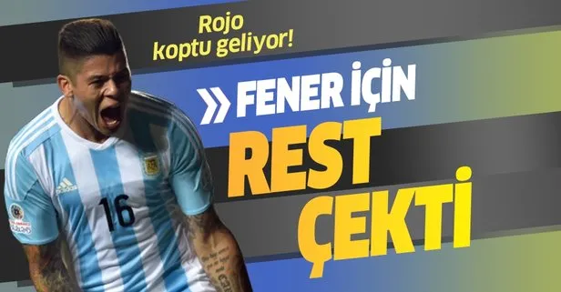 Marcos Rojo Fenerbahçe için rest çekti!