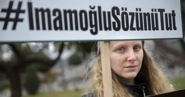 Sözünü tutmayan Ekrem İmamoğluna karşı İBB önündeki fayton eylemi 6. gününde!