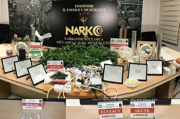 Son dakika: Eskişehir'de uyuşturucu operasyonu