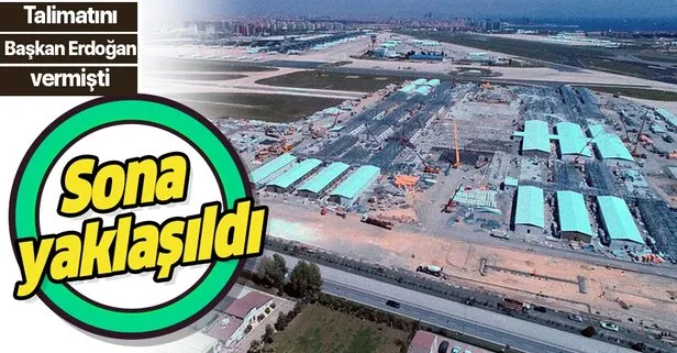 Talimatını Başkan Erdoğan vermişti! Atatürk Havalimanı’ndaki pandemi hastanesinde sona yaklaşıldı!