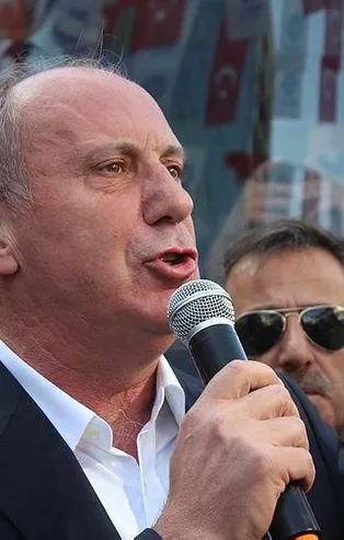 Muharrem İnce altılı masayı yerden yere vurdu:  Masanın bacakları kırılmış zaten