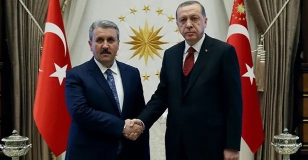 Cumhurbaşkanı Erdoğan’dan Destici ile ittifak görüşmesi