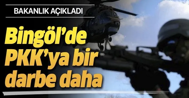 Son dakika... Bingöl’de PKK’ya büyük darbe! Etkisiz hale getirildiler