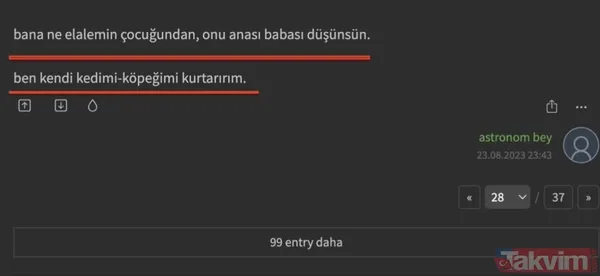 Ekşi Sözlük isimli lağım çukurunun kokuşmuş zihniyeti! 'Bir çocuğu mu kurtarırsınız yoksa bir köpeği mi?' sorusuna verilen cevaplar mide bulandırdı - 15