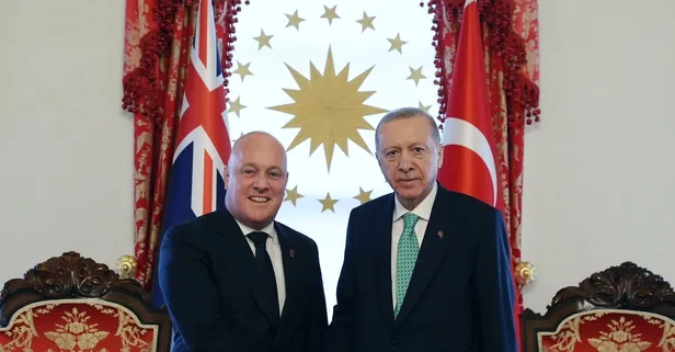 Başkan Erdoğan Yeni Zelanda Başbakanı Luxon onuruna yemek verdi!