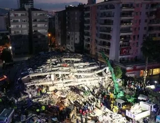 İzmir'de deprem çalışmaları havadan görüntülendi