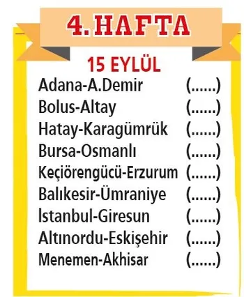 Süper Lig’in ardından 1. Lig’de de fikstür çekimi yapıldı-5