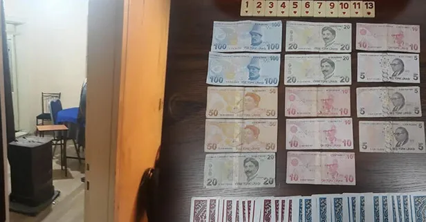 Koronaya rağmen 3 eve kumar baskını!