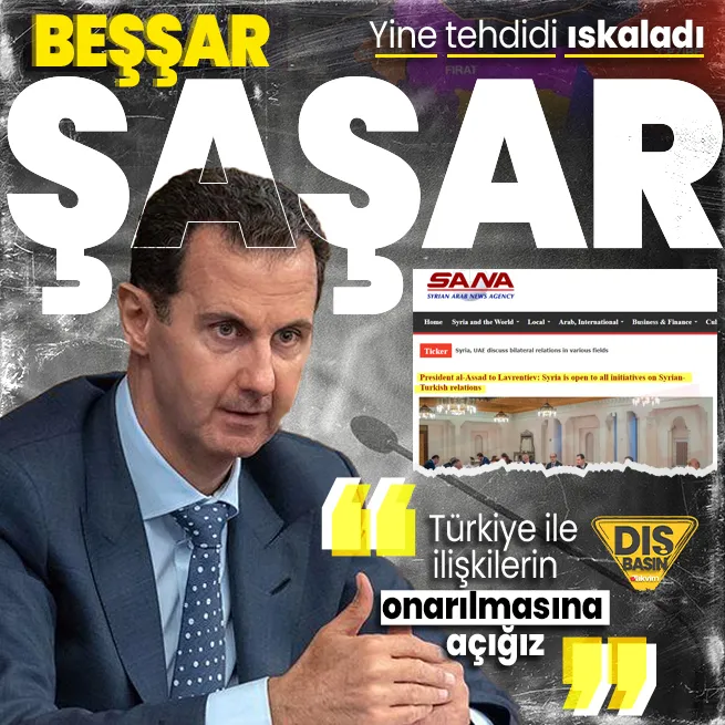 Ankara - Şam hattında normalleşme zemini arayışı! Esed yine teröristan tehdidini ıskaladı: Türkiye ile ilişkilerin onarılmasına açığız