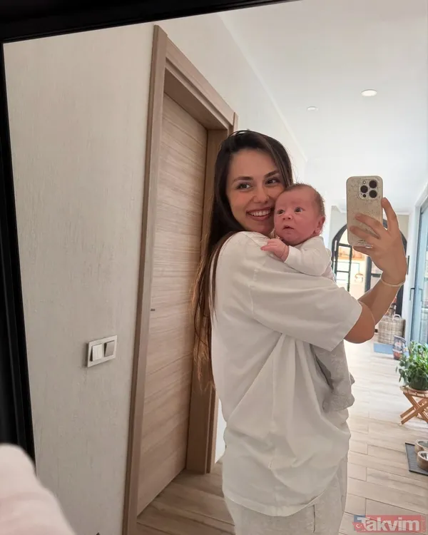 Berkay Hardal ve Dilan Telkök’ün oğulları Royan 3 aylık oldu! Pozlarına yorum yağdı: “Dayanılmaz bir tatlılığı var” - 9