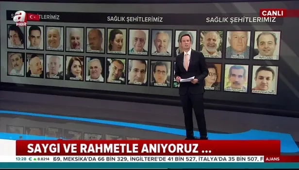 İşte sağlık şehitlerimiz! Halkı kurtarmak için hayatlarını ortaya koydular