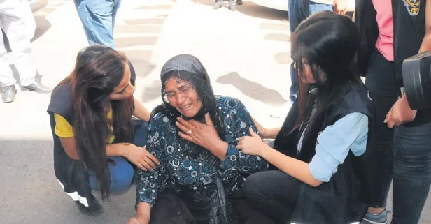 HDP binası önünde oturma eylemi! Çocuğu dağa kaçırılan aileler isyan etti: Evlatlarımız gelene dek buradayız