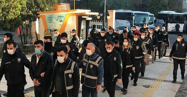 Şanlıurfa merkezli 4 ilde dolandırıcılık operasyonu: 30 şüpheli adliyede