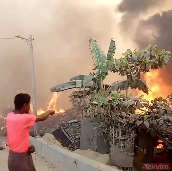 SON DAKİKA: İnsanlık dramı! Bangladeş'te mültecilerin kaldığı kampta yangın çıktı! 15 kişi öldü! 400 kişiden haber alınamıyor - 50