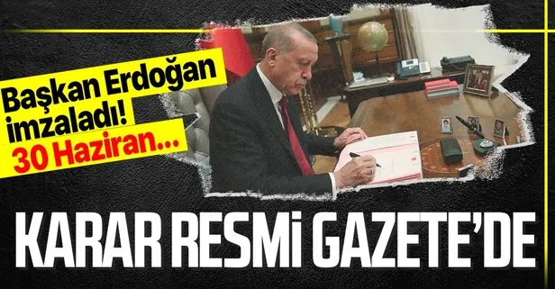 Başkan Recep Tayyip Erdoğan 30 Haziran’ın Koruyucu Aile Günü olarak kutlanmasına ilişkin genelgeyi imzaladı