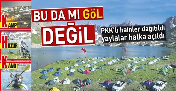 Bu da mı göl değil!