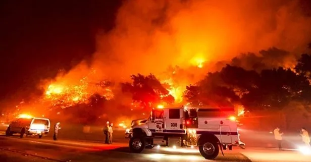 ABD’de korkutan yangın! Binlerce kişi tahliye edildi