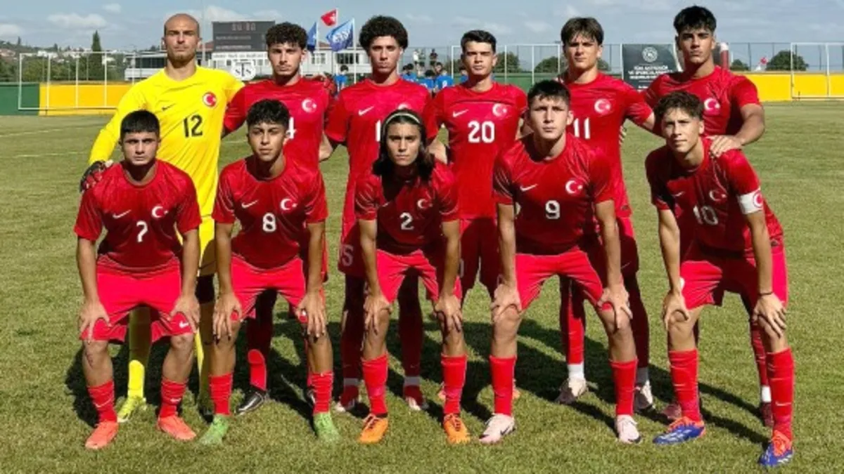 U17 Milliler Sırbistan’ı devirdi