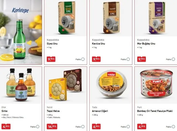 BİM 29 Eylül aktüel kataloğu ürünleri satışa sunuldu! BİM’de bu hafta