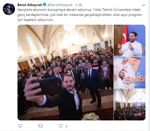 Bakan Albayrak gençlerle buluştu-5