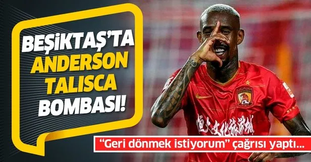 Beşiktaş’ta Anderson Talisca bombası! “Geri dönmek istiyorum”çağrısı yaptı...