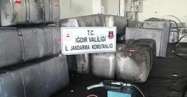 Iğdır'da kaçak akaryakıt operasyonu