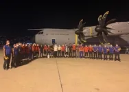 Türkiyenin, Osmanlı bakiyesi Lübnan’a tıbbi malzeme taşıyan askeri kargo uçağı Beyrut’a kavuştu