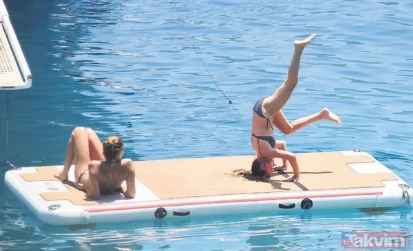 Bir Zamanlar Çukurova'nın Gülten'i Selin Genç tatilci moduna girdi sarı straplez elbisesiyle yaktı geçti! Her haliyle güzel - 28