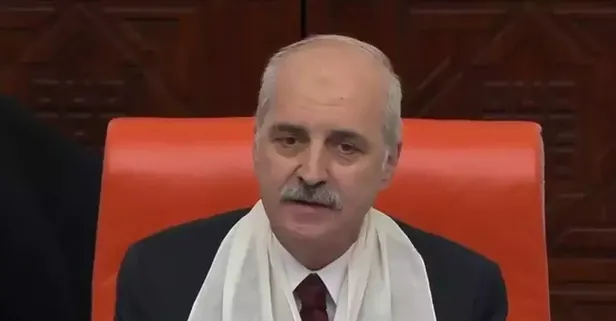 TBMM'de tarihi gün! Meclis Başkanı Numan Kurtulmuş'tan Netanyahu'ya: Bu onların iyi günleri