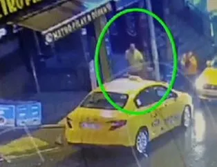 Bayrampaşa’da hırsızlık şüphelisi böyle kaçtı