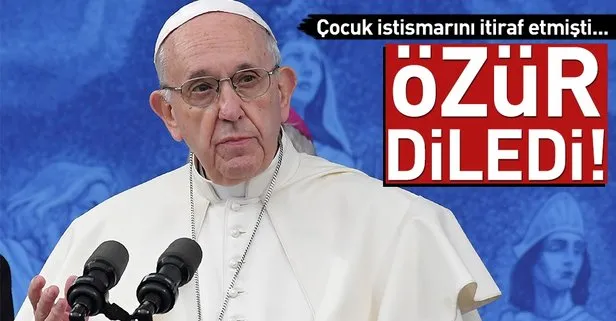 Papa, çocuklara cinsel istismar olayları için özür diledi