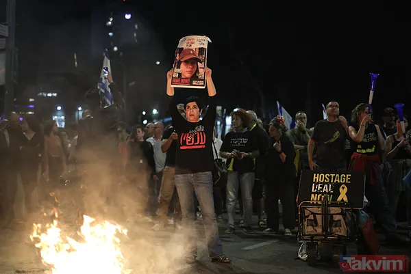 İsrail sokakları karıştı | Tel Aviv sokaklara döküldü! Katil Netanyahu'ya tepki yağdı: İstifa et - 46