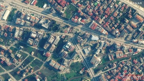 Uzaydan görüntülendi! Asrın felaketinin yol açtığı yıkım mercek altında - 1